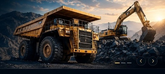 Heavy Mining Equipment & Dump Truck